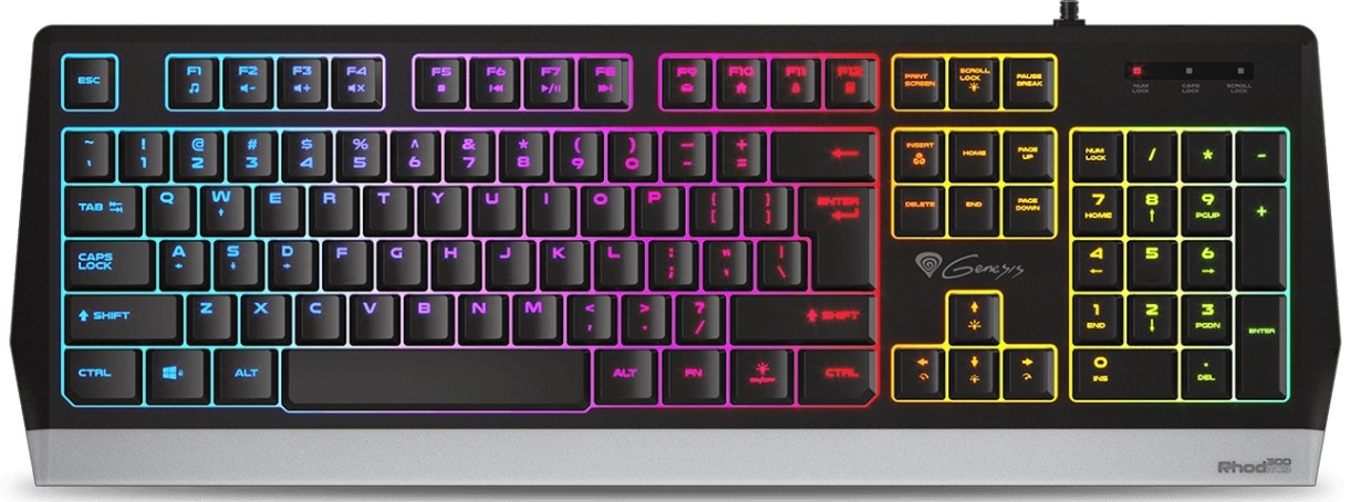 Клавиатура Genesis Rhod 300 RGB US (NKG-1528)