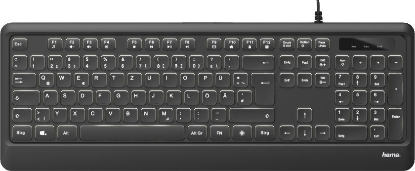 Tastatură Hama KC-550 Black (R1182671)