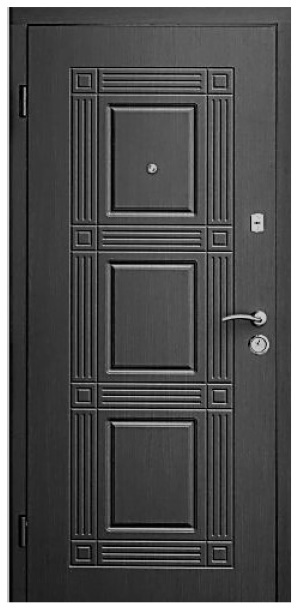 Входная дверь Lumea Fierului Resiste D0-18 Wenge Dark (860x2040)