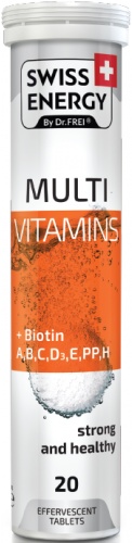 Витамины Swiss Energy Multivitamins + Biotin N20