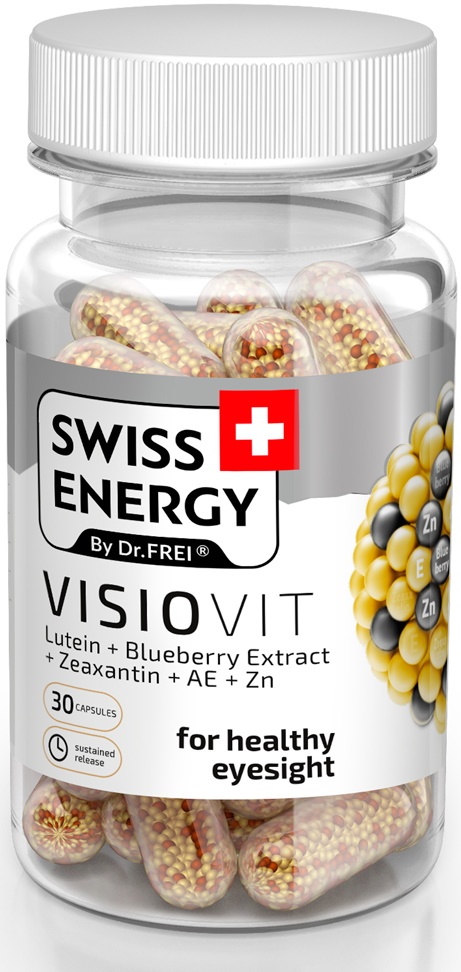 Витамины Swiss Energy NanoCaps Visiovit N30