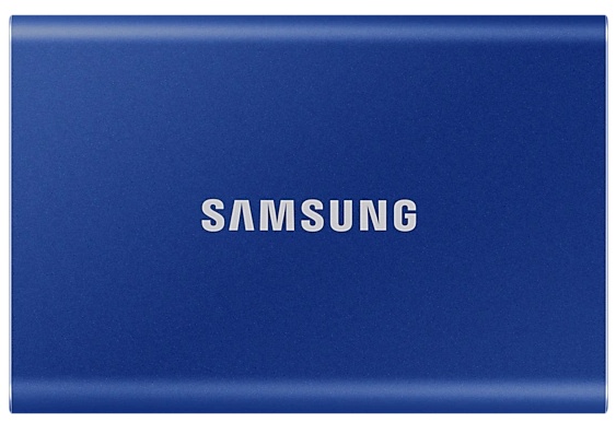 Внешний SSD Samsung Portable T7 500Gb Blue (MU-PC500H/WW)