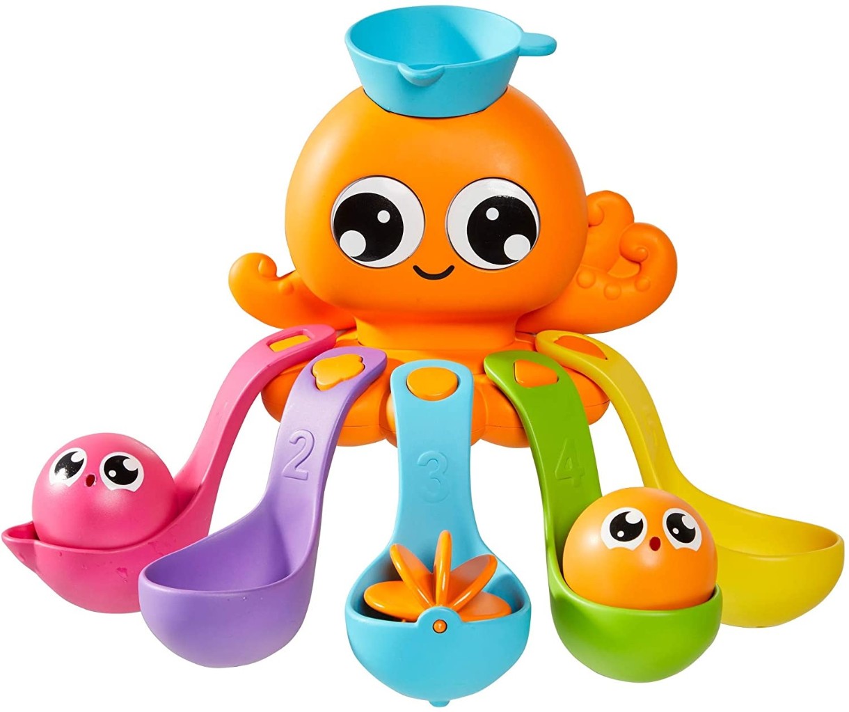 Jucărie pentru apă și baie Tomy 7in1 Bath Activity Octopus (E73104)