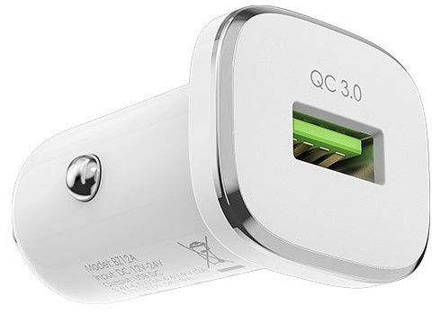 Încărcător auto Borofone BZ12A Set Type-C White
