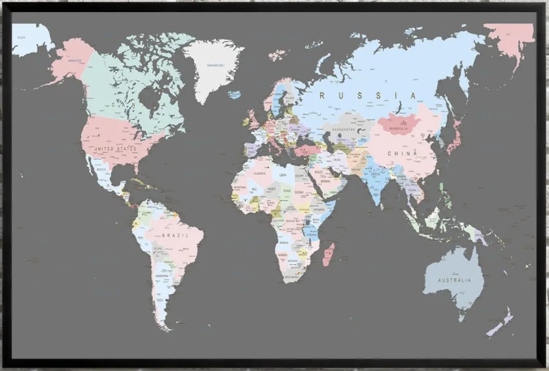 Art Maps Политическая карта мира (200024)