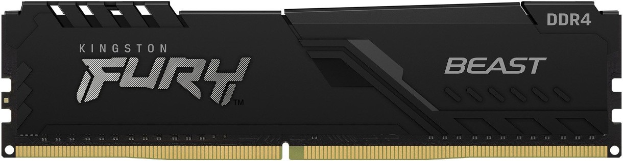 Оперативная память Kingston Fury Beast 16Gb DDR4-3600MHz (KF436C18BB/16)