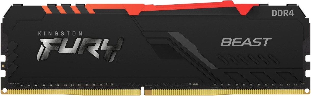 Memorie Kingston Fury Beast 8Gb DDR4-3600MHz (KF436C17BBA/8) 