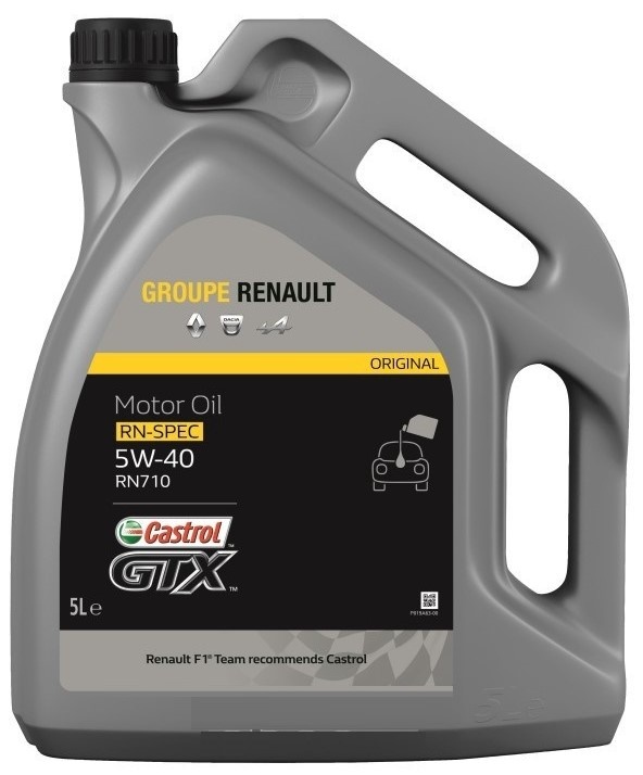 Моторное масло Castrol GTX 5W-40 RN710 5L