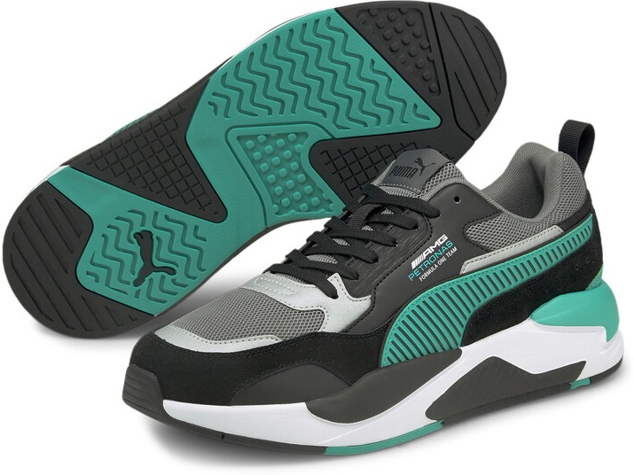 Кроссовки мужские Puma MAPF1 X-Ray 2 Puma Black/Spectra Green 42