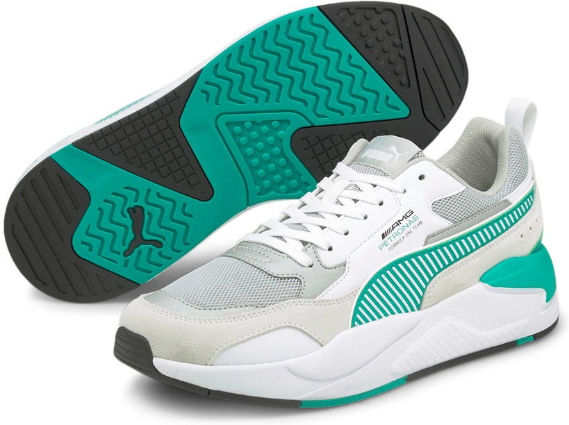 Кроссовки мужские Puma MAPF1 X-Ray 2 Puma White/Spectra Green 43