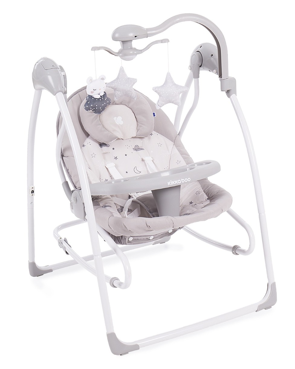 Детское кресло-качалка Kikka Boo Swing Mia Stella Grey