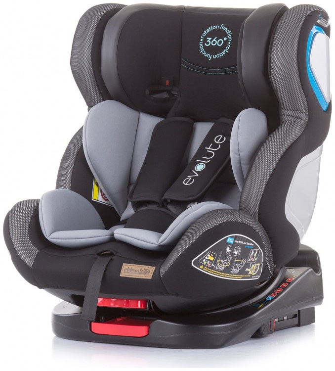 Детское автокресло Chipolino Evolute Isofix (STKEV02102AT) Asphalt