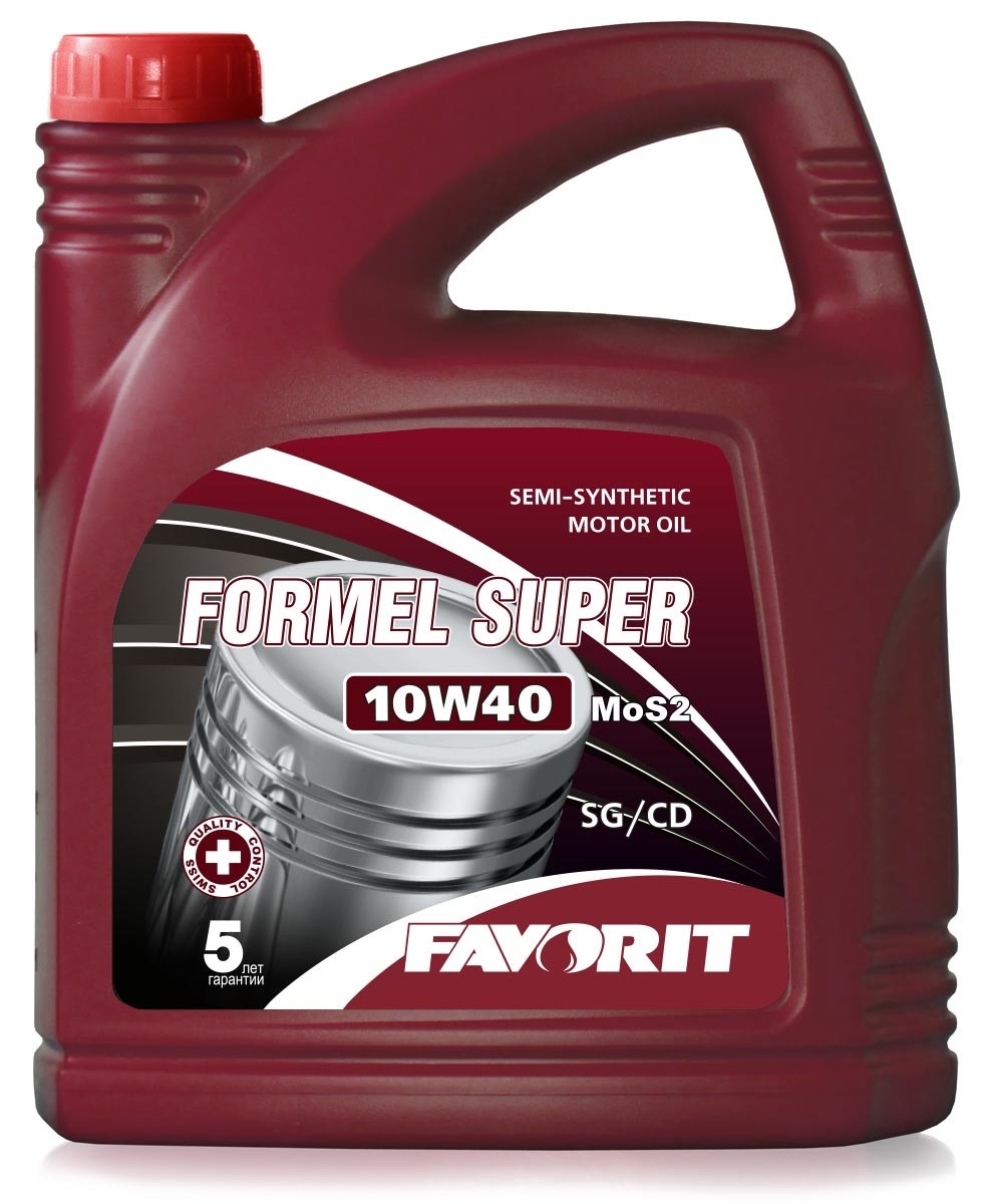 Моторное масло Favorit Formel Super MoS2 10W-40 5L