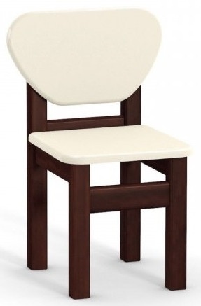 Scaun pentru copii Veres (30.2.05) Ivory\Walnut