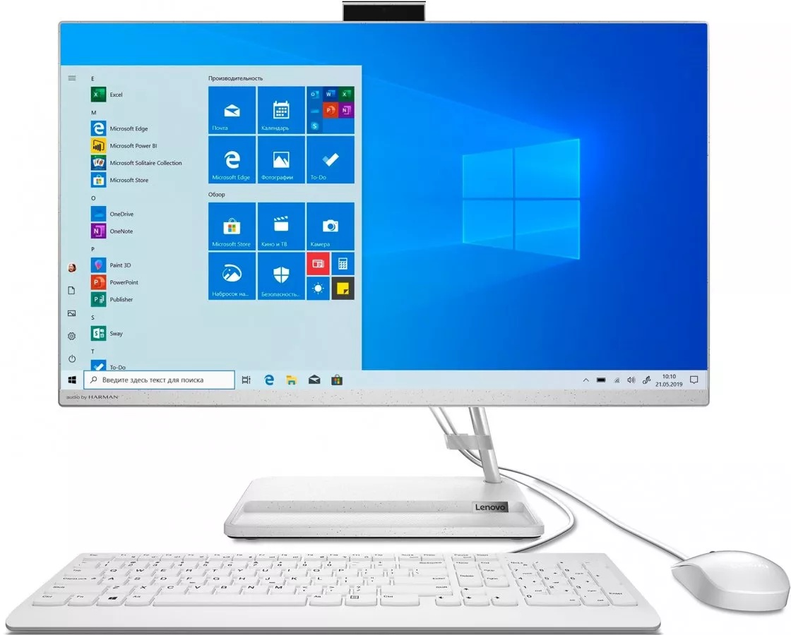 Моноблок Lenovo IdeaCentre AIO 3 24ALC6 White (R5 5500U 8Gb 512Gb)