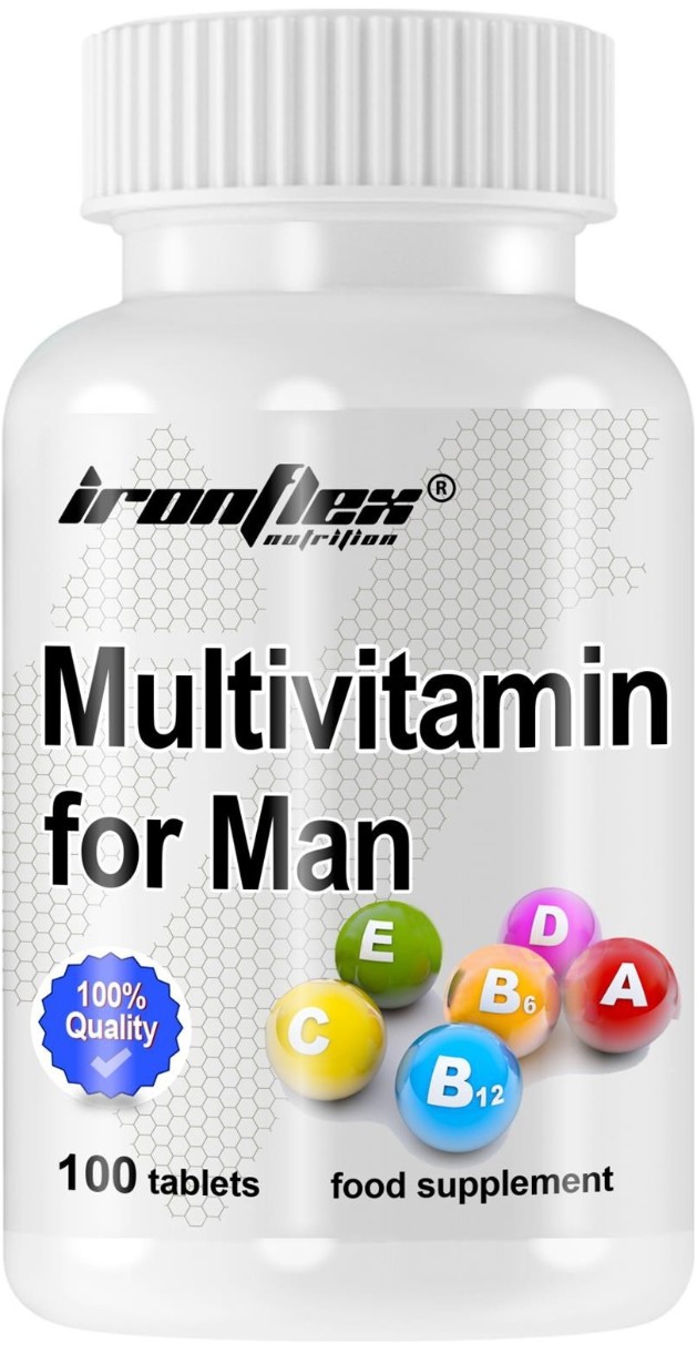 Витамины IronFlex Multivitamin for Men 100 tabs