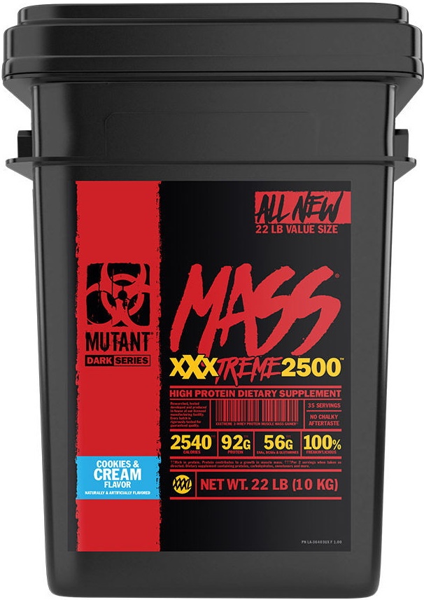 Gainer Mutant MassXXXtreme Cookies & Cream10kg