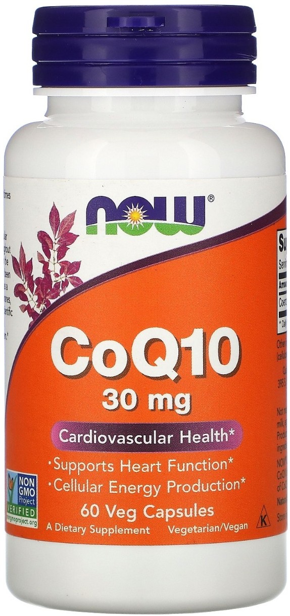 Витамины NOW CoQ10 30mg 60cap