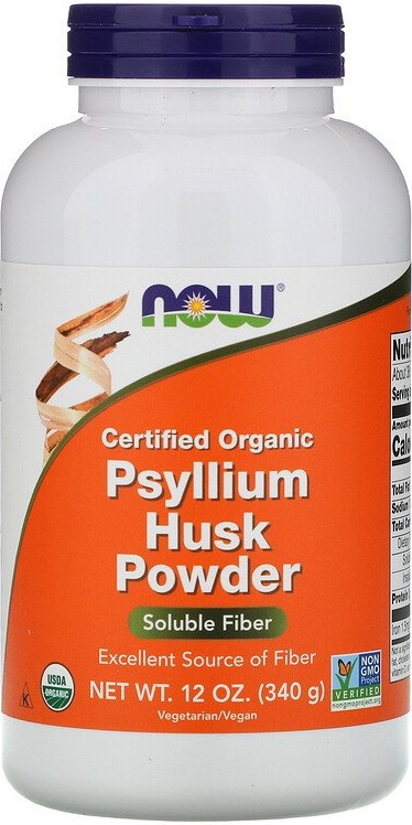 Vitamine NOW Psyllium Husk Powder 340g