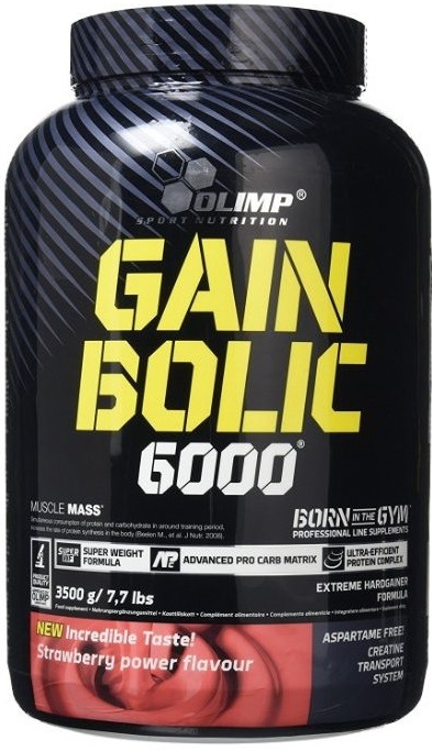 Гейнер Olimp Gain Bolic 6000 Strawberry 3500g