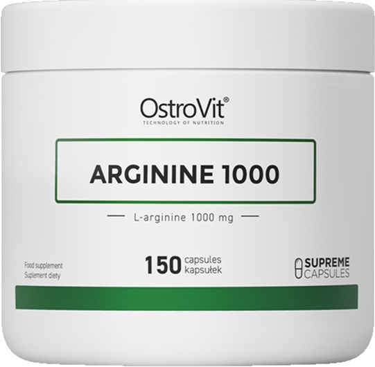 Аминокислоты Ostrovit Arginine 1000mg 150cap