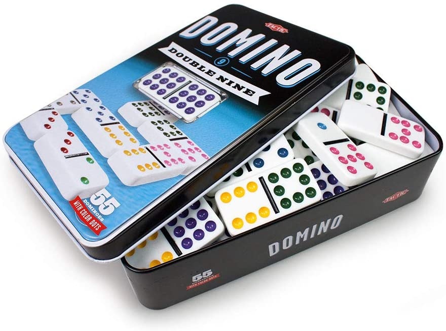 Настольная игра Tactic Domino Double 9 (53914)