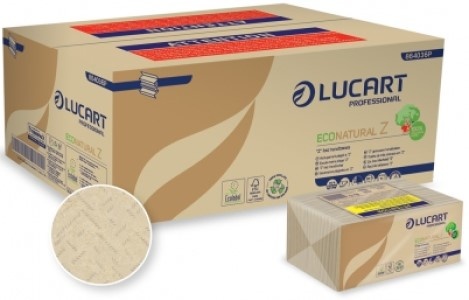 Hârtie pentru dispenser Lucart Econatural Z (864036) 18pcs