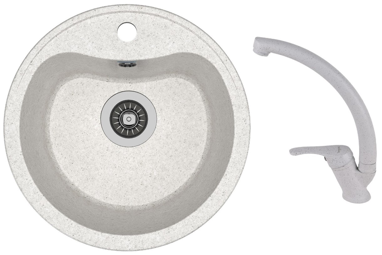 Chiuvetă de bucătărie Dr.Gans DORA+SanDonna F 1069 Gray VOR57280