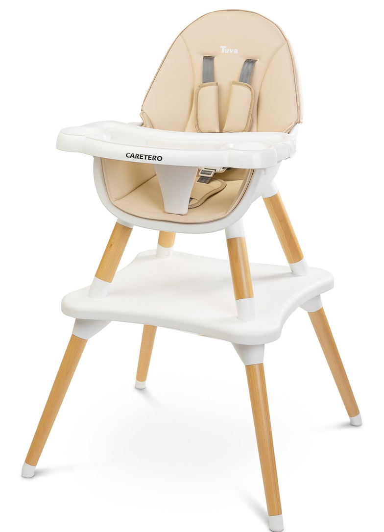 Стульчик для кормления Caretero Tuva Beige