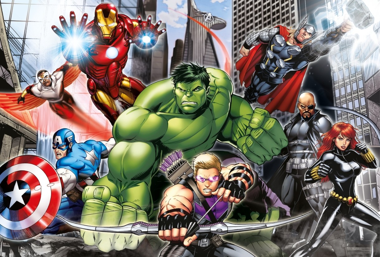 Puzzle Clementoni 104 Marvel The Avengers (23688)