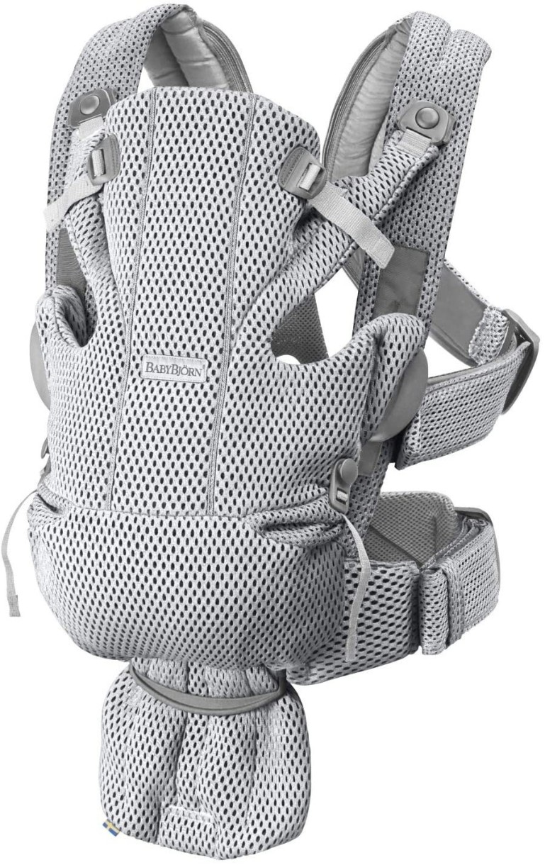 Marsupiu pentru copii BabyBjorn Move Grey (099018E1)