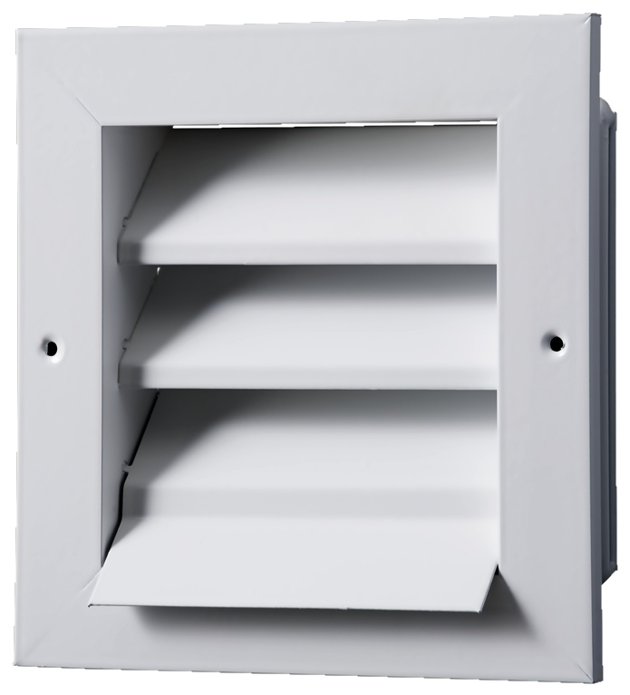 Grilaj de ventilare Blauberg RN 400x300 White Metal