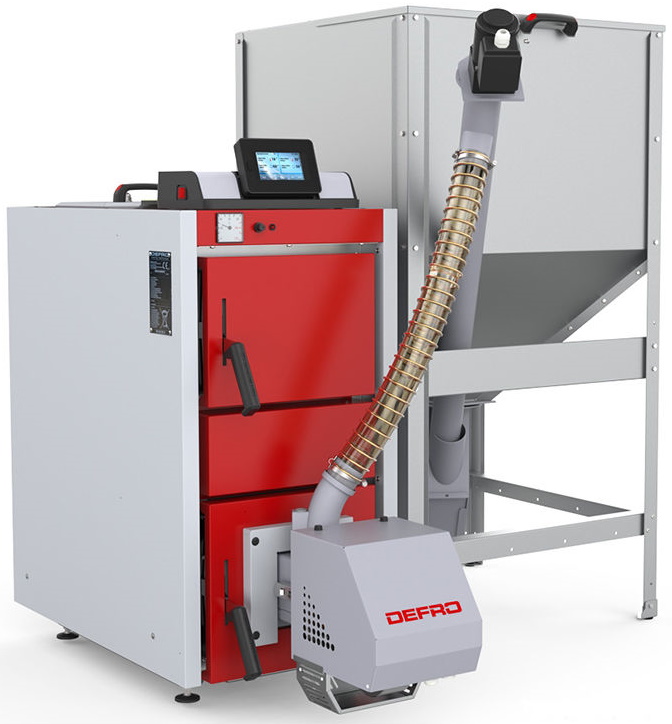 Твердотопливный котел Defro Delta ekoPell 30kW