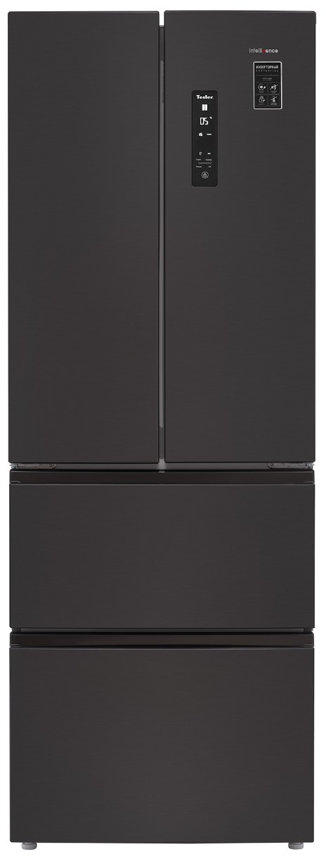 Холодильник Tesler RFD-361I Graphite Inox