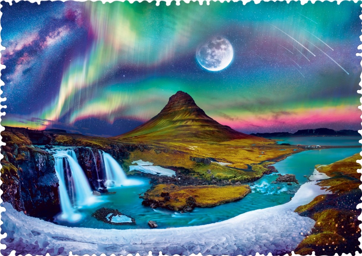 Puzzle Trefl 600 Aurora over Iceland (11114)