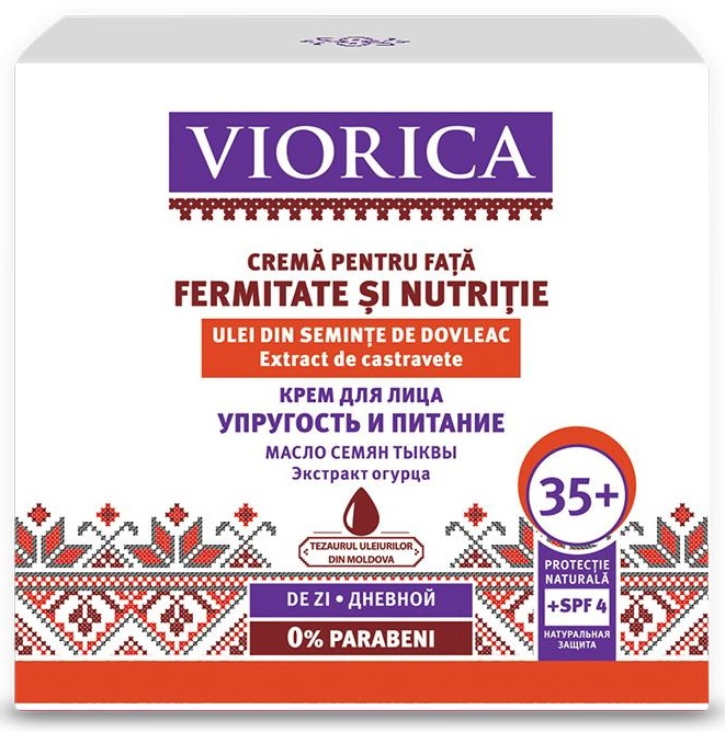 Cremă pentru față Viorica De Zi Fermitate si Nutritie 35+ 50ml