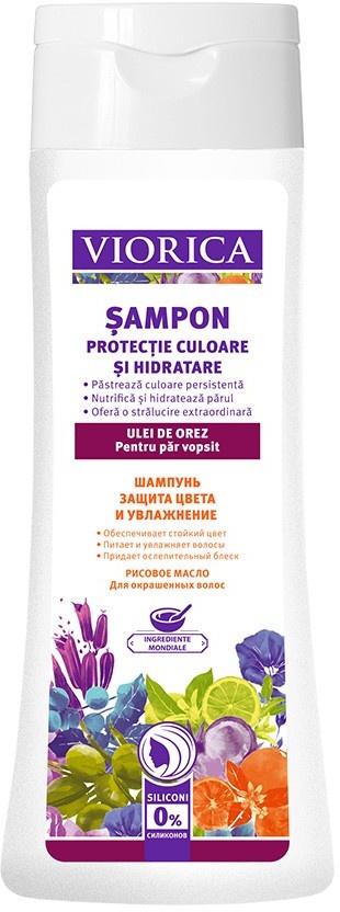 Шампунь для волос Viorica Protectie Culoare si Hidratare 500ml