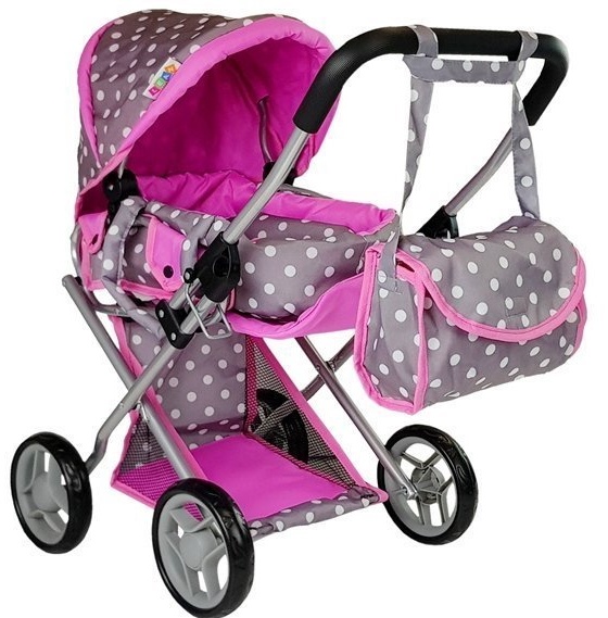 Cărucior pentru păpuși Leantoys Alice (7694)