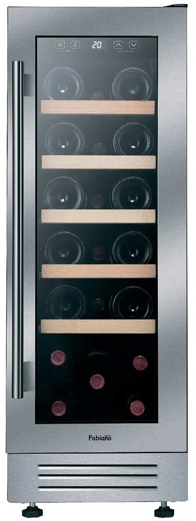 Встраиваемый винный шкаф Fabiano FWC 295 Inox