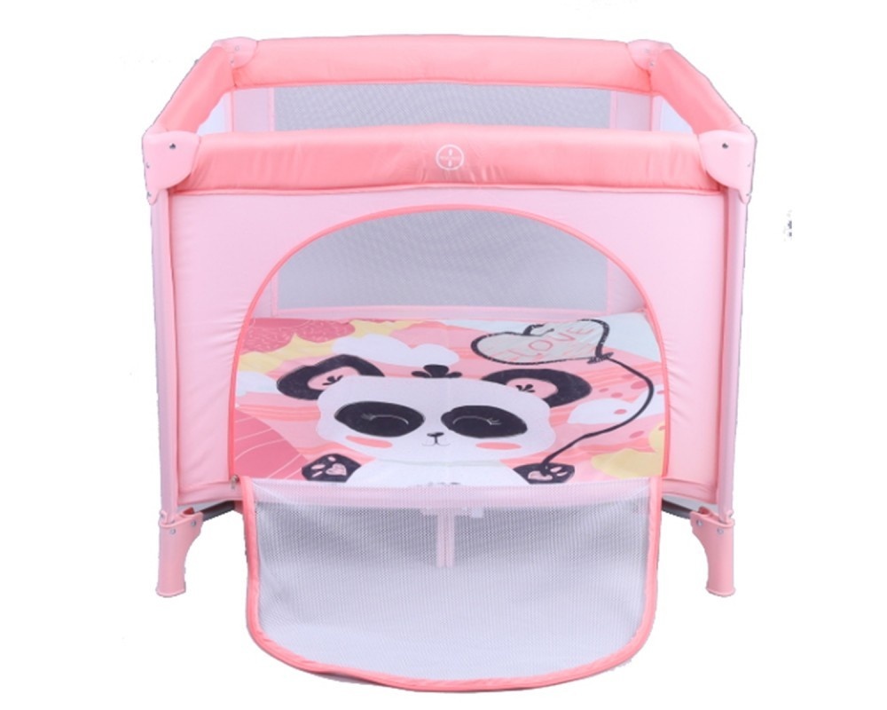 Pătuț pliabil Kikka Boo Enjoy Pink Panda (31003030013)