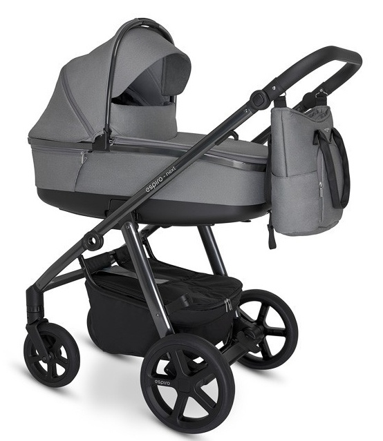 Carucior Espiro Next Up Chrome 627 Silver Moon