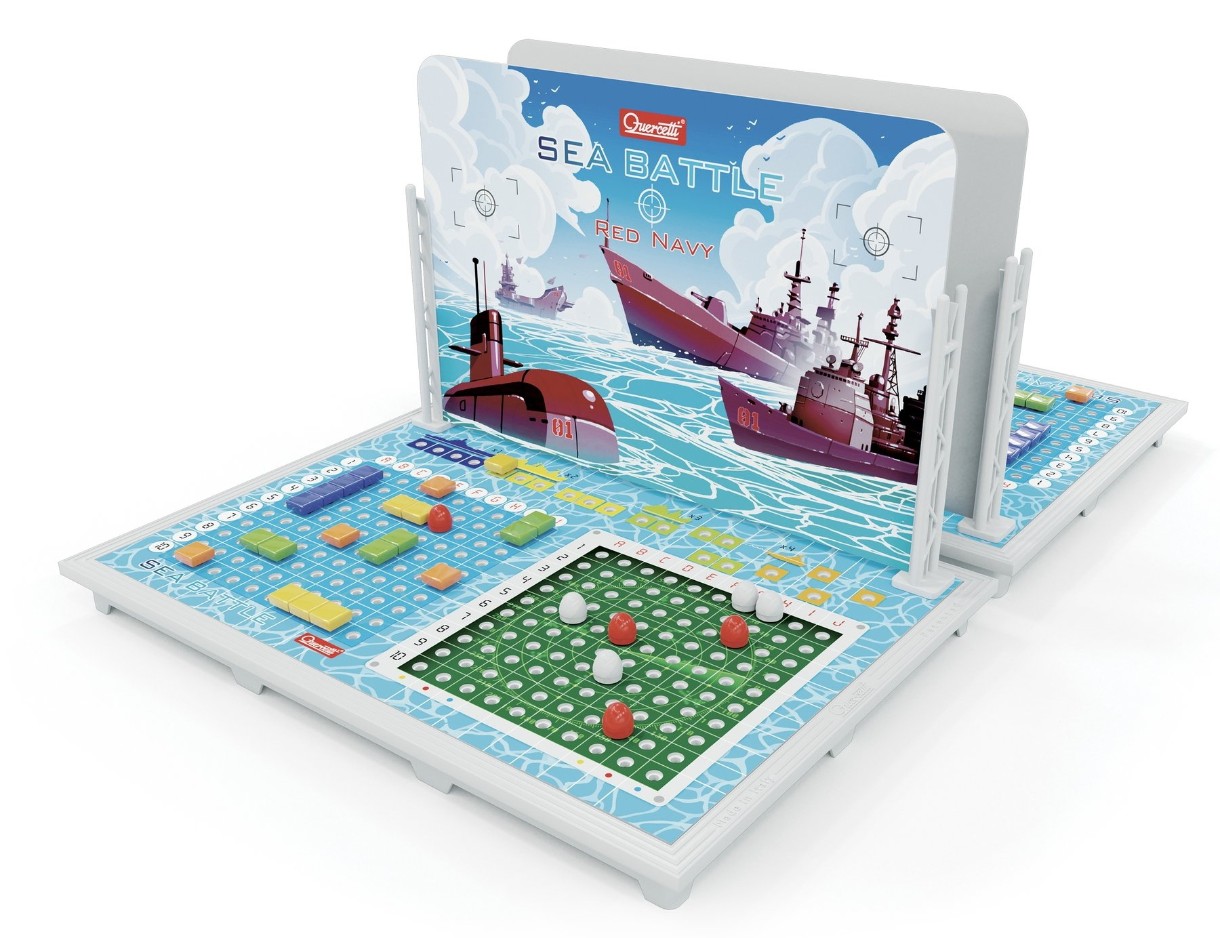 Joc educativ de masa Quercetti Sea Battle (1003)