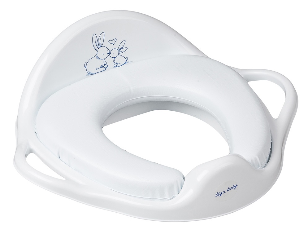 Детское сиденье для унитаза Tega Baby Bunny (KR-020-103) White