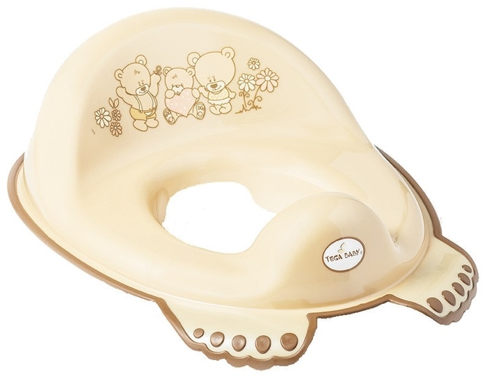 Детское сиденье для унитаза Tega Baby Teddy Bear (MS-016-119) Beige