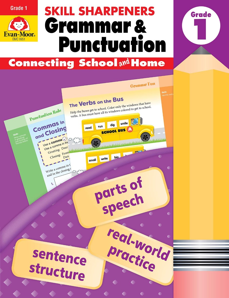 Книга EM Skill Sharpeners Grammar&Punctuation Grade 1 (9781629388694)