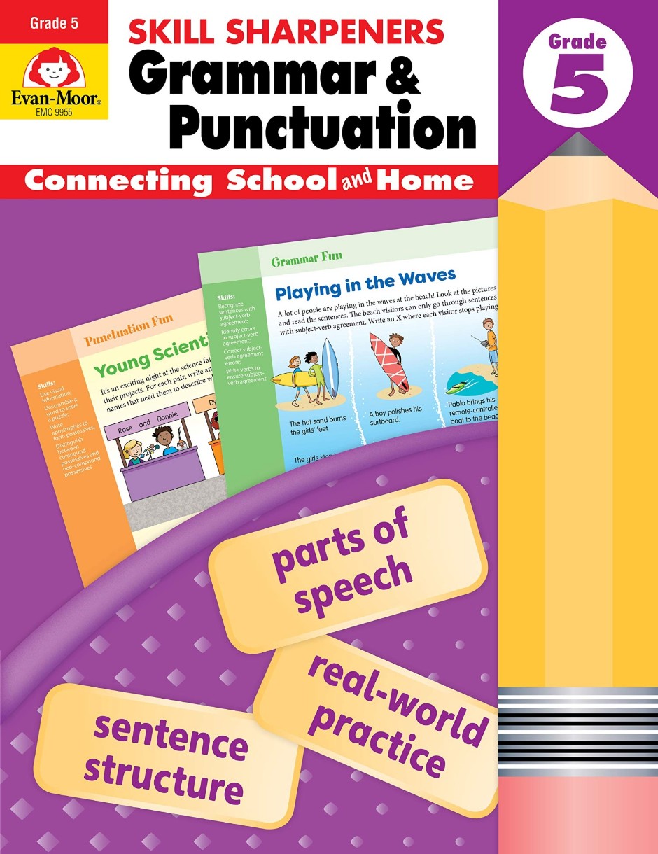 Книга EM Skill Sharpeners Grammar&Punctuation Grade 5 (9781629388731)