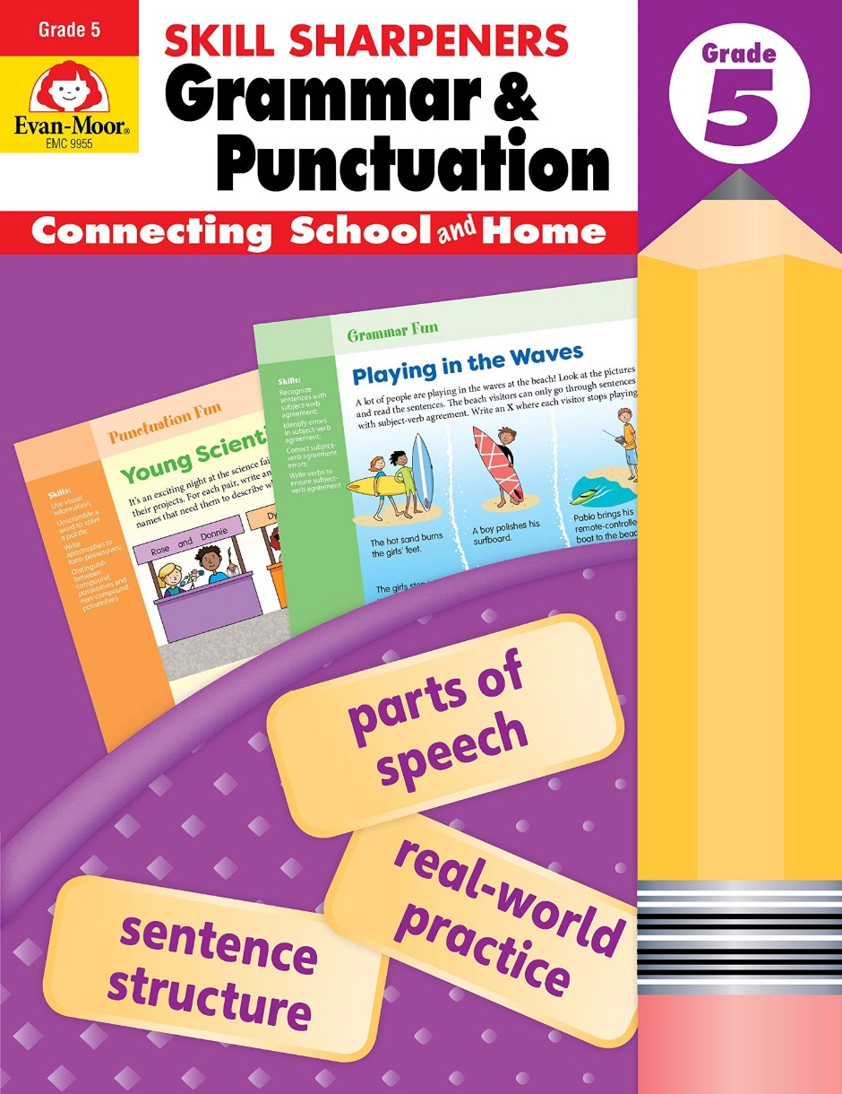 Cartea EM Skill Sharpeners Grammar&Punctuation Grade 5 (9781629388731)