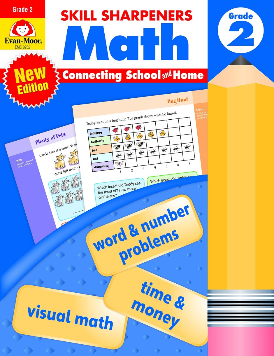 Книга EM Skill Sharpeners Math Grade 2 (9781629389875)