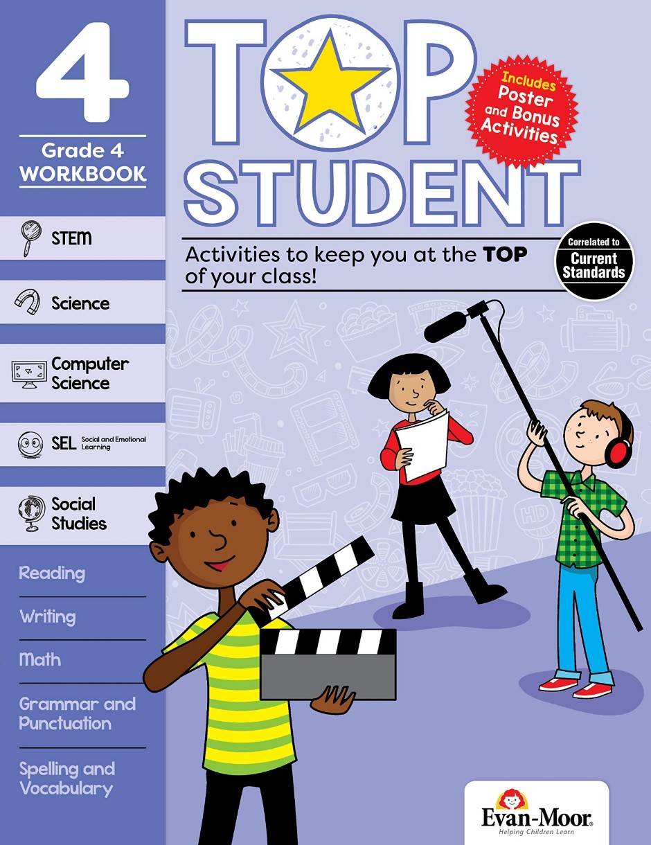 Книга EM Top Student Grade 4 (9781629389783)