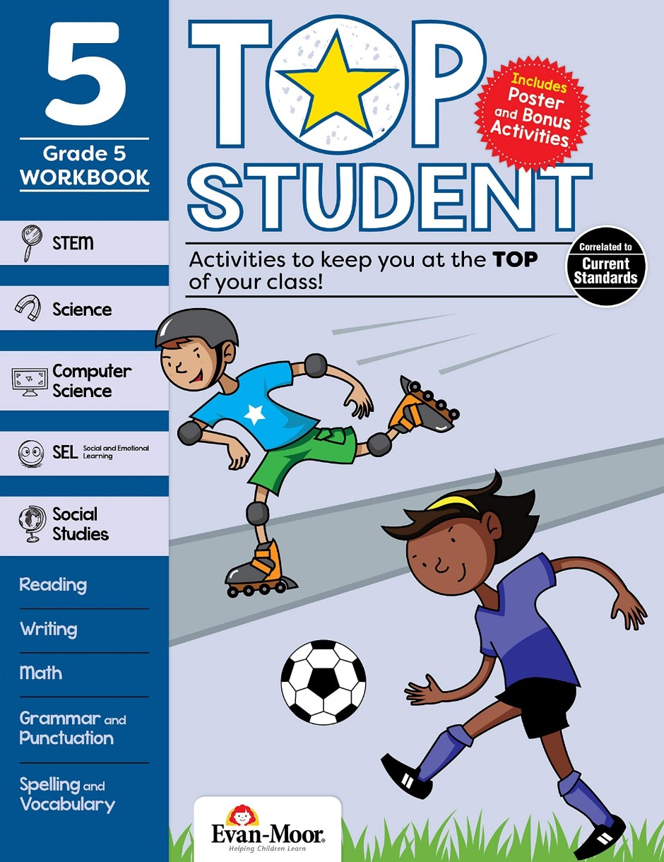 Книга EM Top Student Grade 5 (9781629389790)